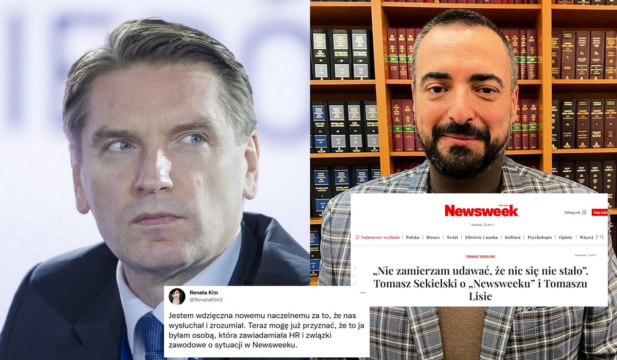 Sekielski: w Newsweeku panowała toksyczna atmosfera. Drapieżny styl zarządzania Lisa sprawiał ból