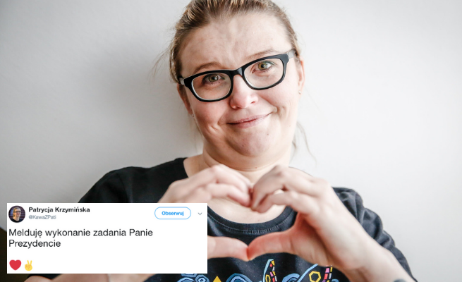 Organizatorka zbiórki na ESC: Panie Prezydencie, melduję wykonanie zadania