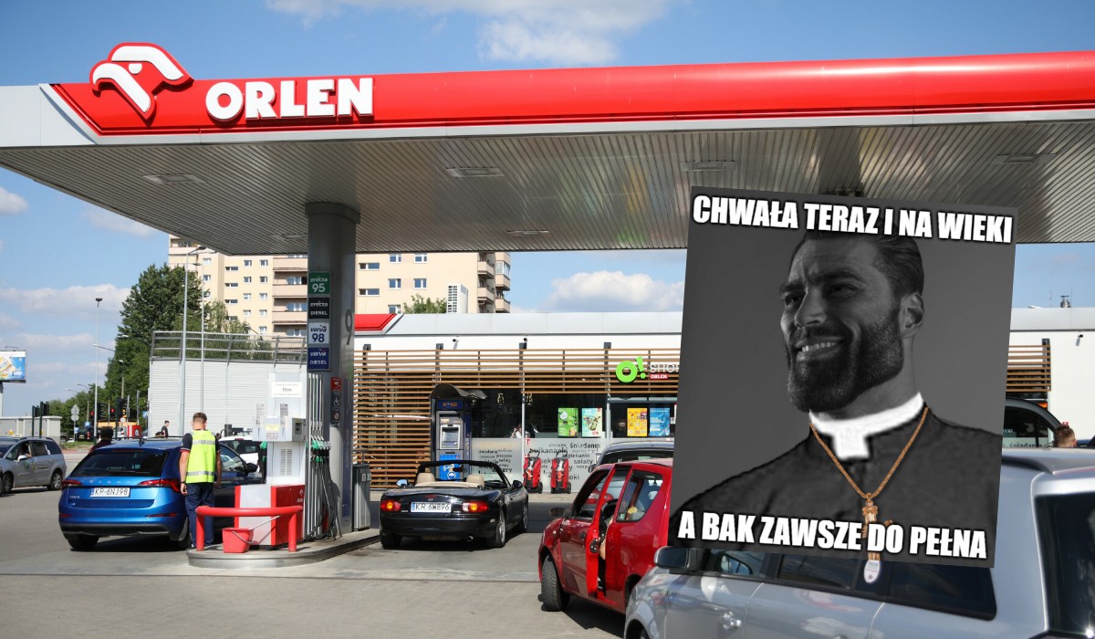 Orlen wyjaśnia, że księża tankują taniej w ramach umowy biznesowej i że nie ma w tym niczego wyjątkowego