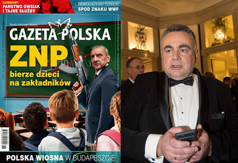 Szef ZNP pozwie Gazetę Polską za tę okładkę. "To jawne nawoływanie do nienawiści"