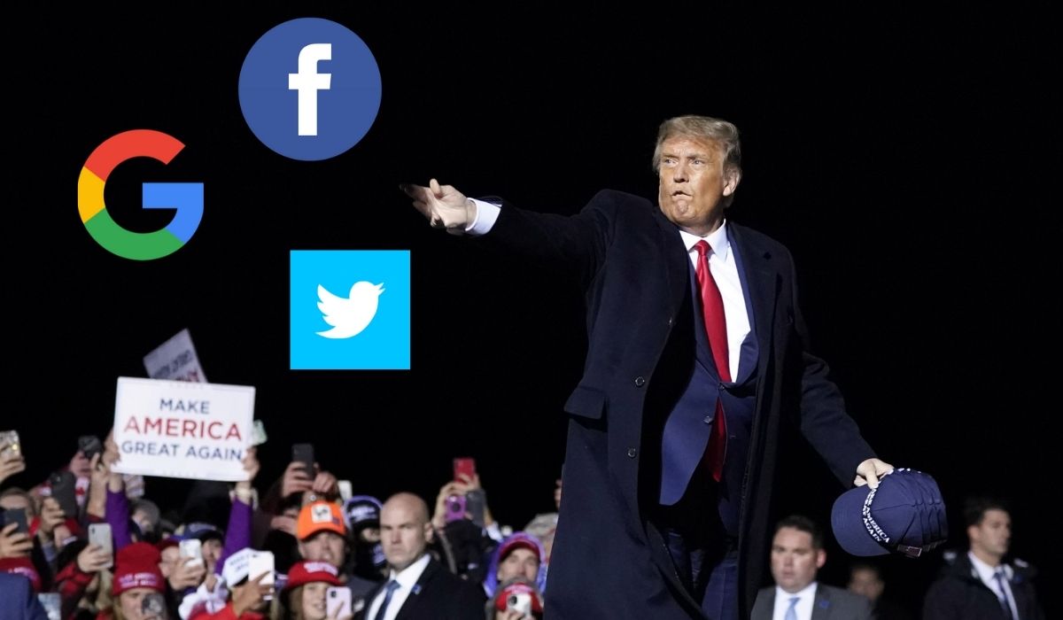 Donald Trump pozywa gigantów cyfrowych za niesprawiedliwe traktowanie i bany: Twitter, Facebook i Google
