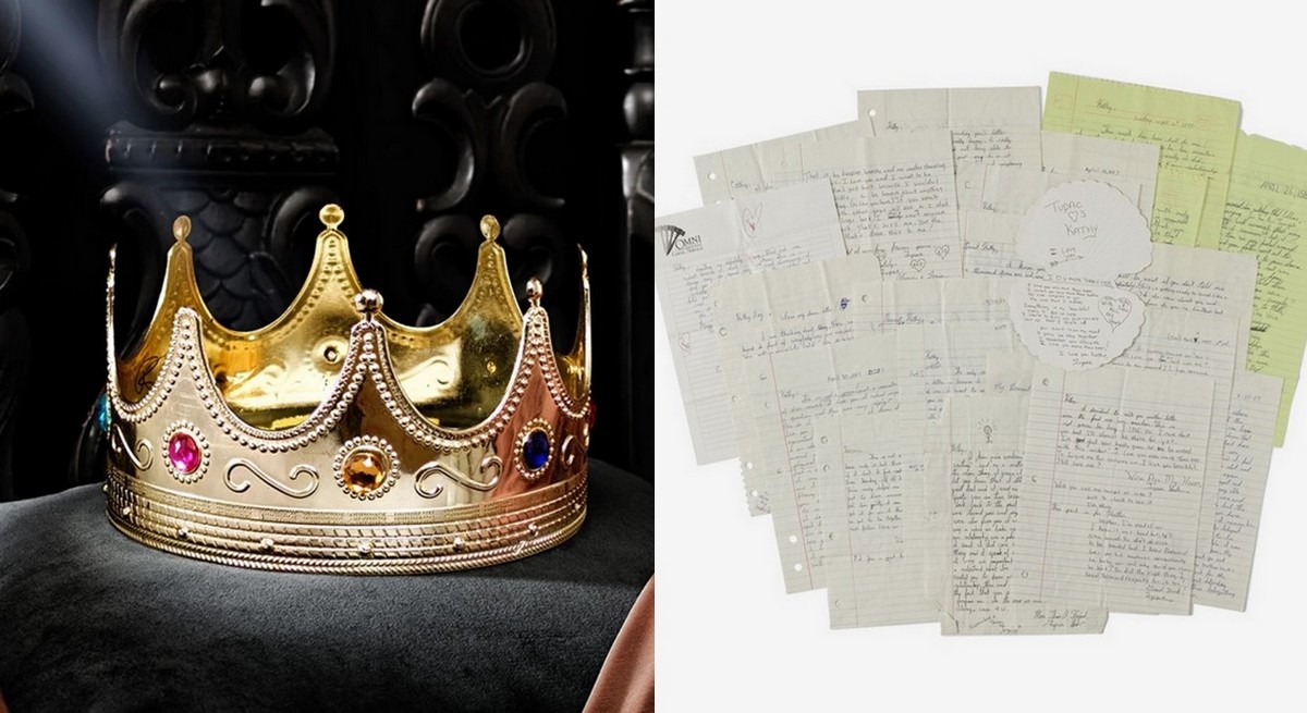 Dom aukcyjny Sotheby's zlicytował hiphopowe skarby, między innymi listy Tupaca i koronę Biggiego