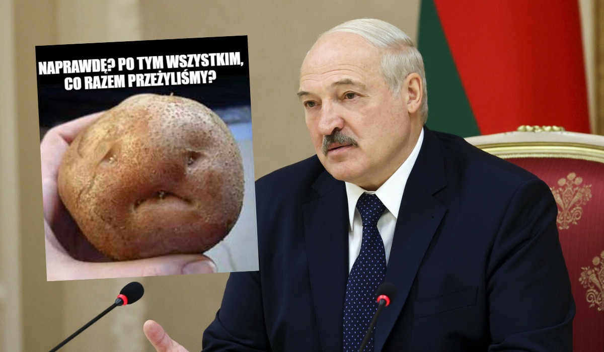 Łukaszenka alarmuje: jeśli będziemy jeść ziemniaki, to nie będziemy szczupli