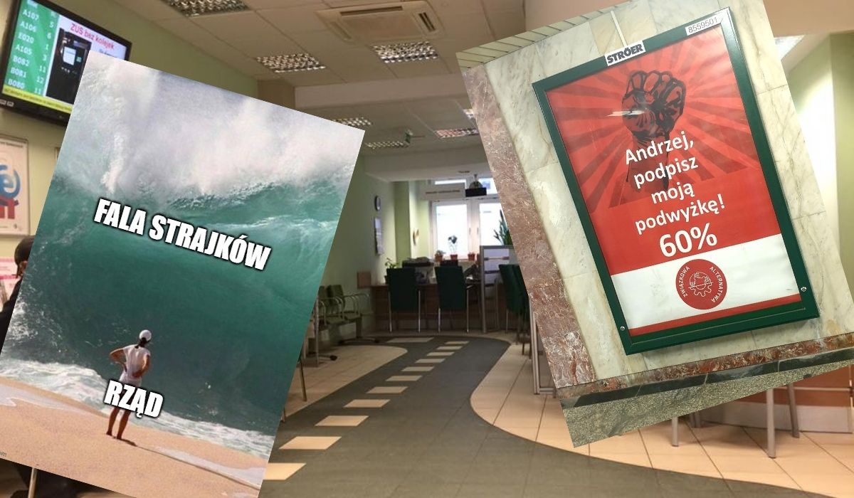 Pracownicy ZUS zamierzają strajkować, w konsekwencji może dojść do wstrzymania wypłat socjalu