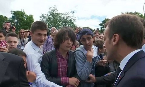 Macron zrugał nastolatka: "Nie zgrywaj paj*ca":rage: