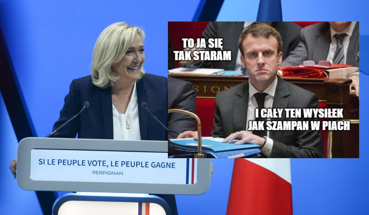 Francja: Marine Le Pen z pierwszym sondażem, według którego wygra wybory