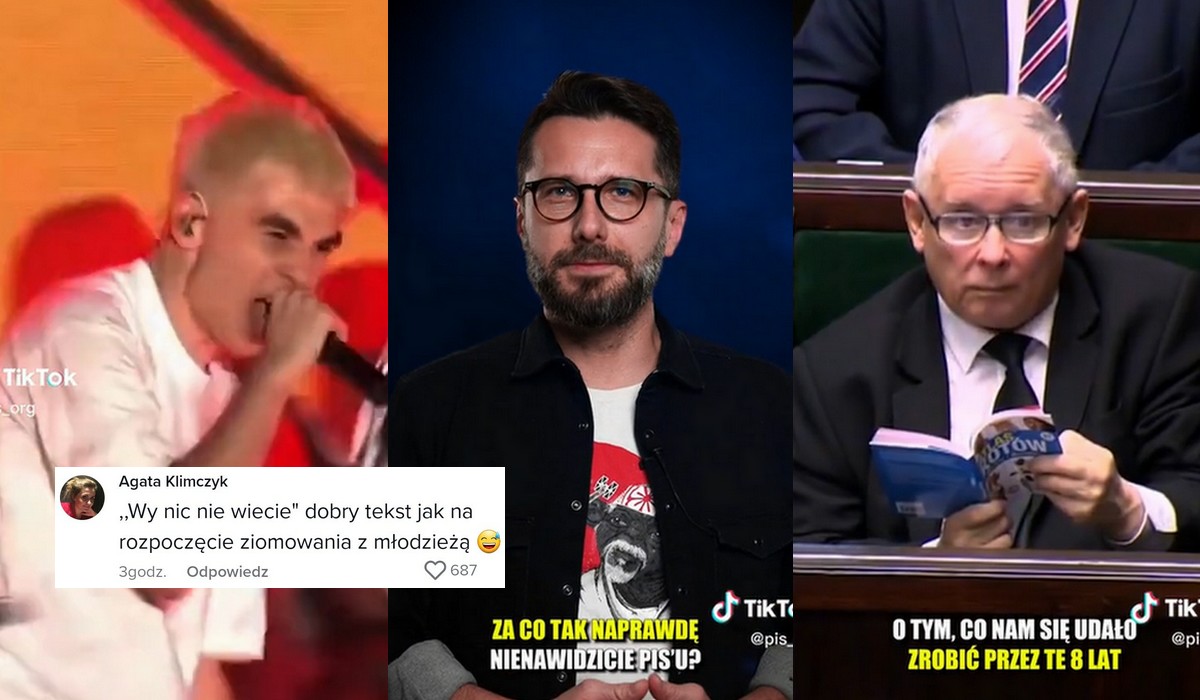 PiS na TikToku zarzuca młodzieży, że nie wiedzą, czemu nienawidzą PiS, a oni im to wyjaśniają