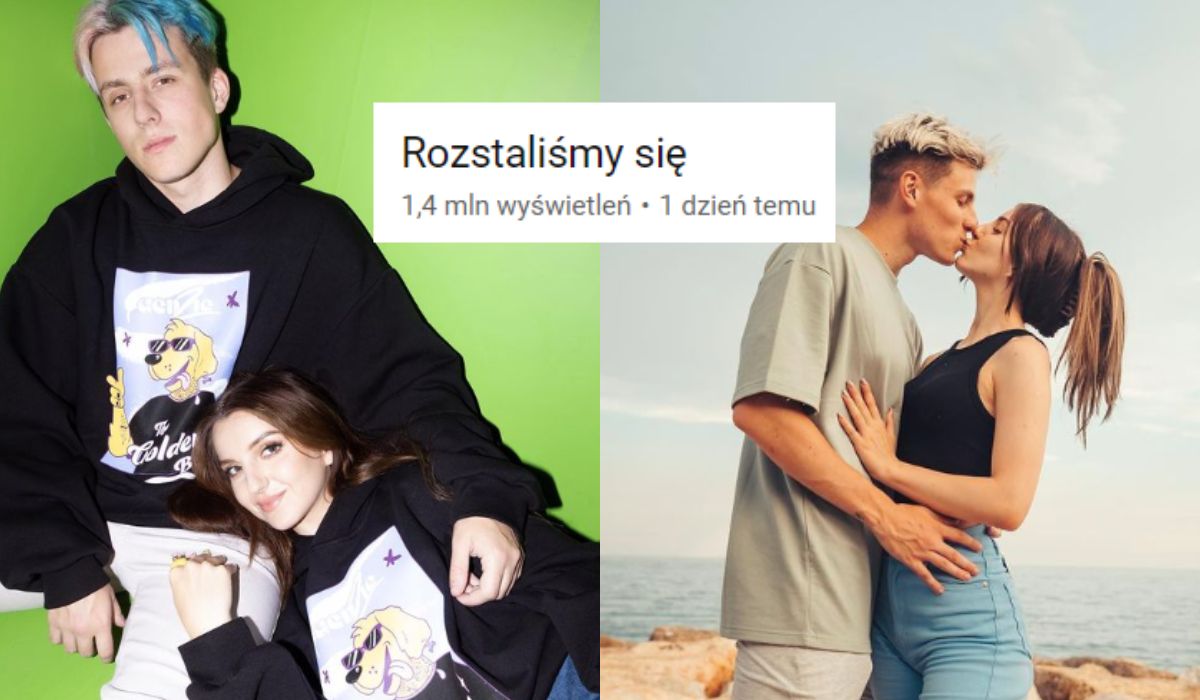Kolejni influencerzy zmonetyzowali swoje rozstanie, udało im się trafić do karty "na czasie" YouTube