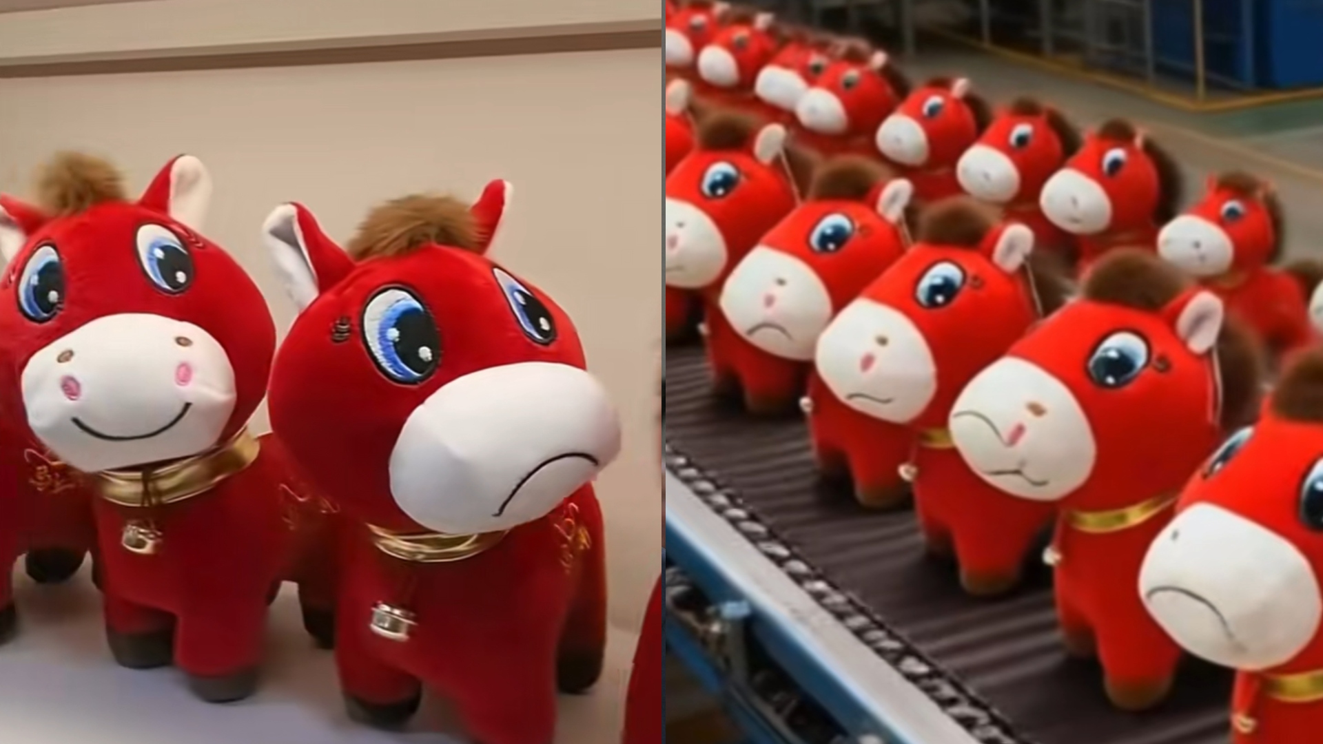 Chiński płaczący konik staje się absurdalnie popularny, jak Labubu