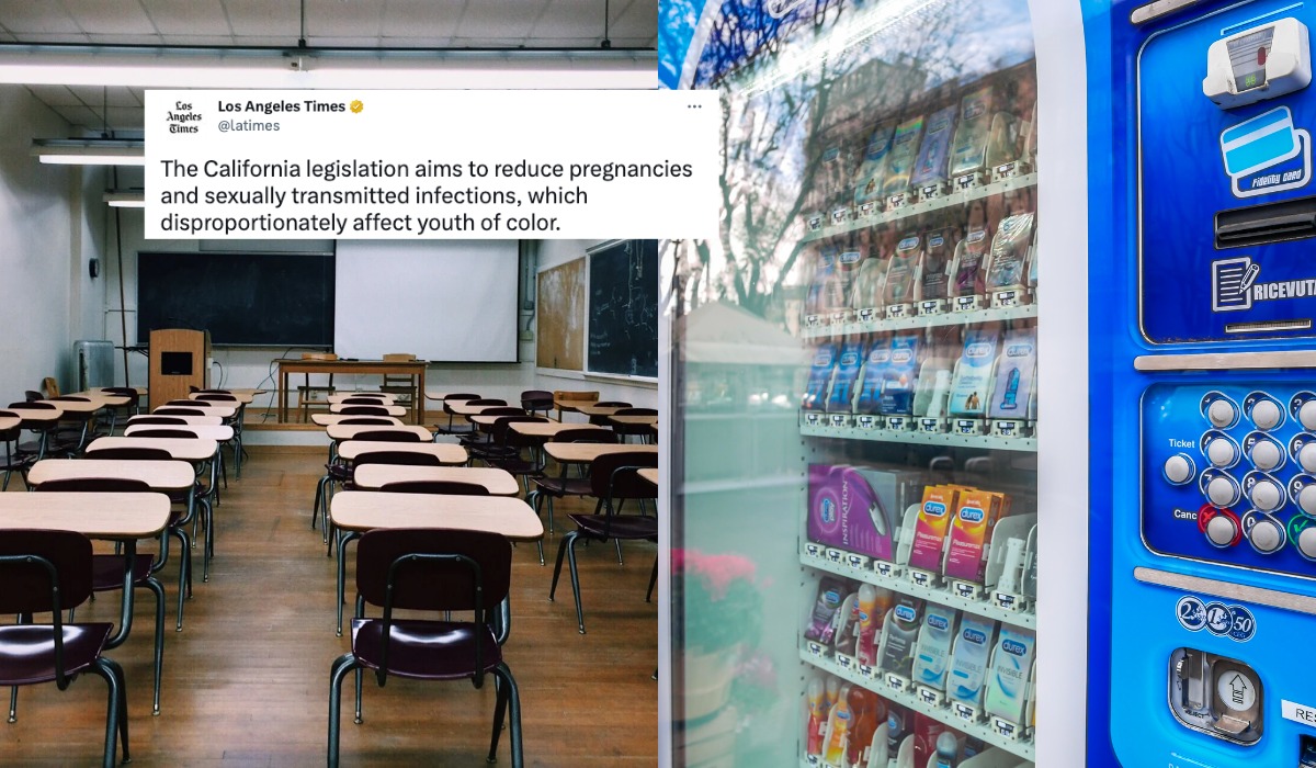 Kalifornia chce wprowadzić w szkołach dozowniki z prezerwatywami, mają być dostępne bezpłatnie