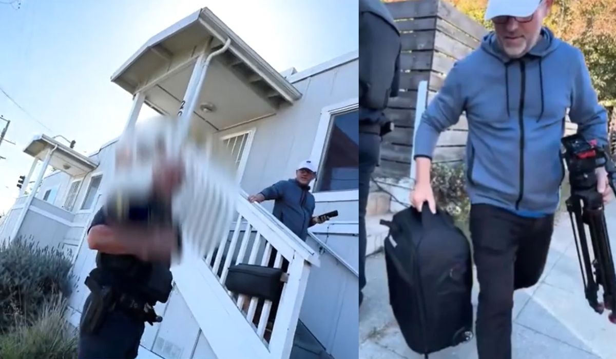 Ekipa TVP została okradziona ze sprzętu w USA, ale mieli lokalizator i zrobili złodziejom niespodziankę