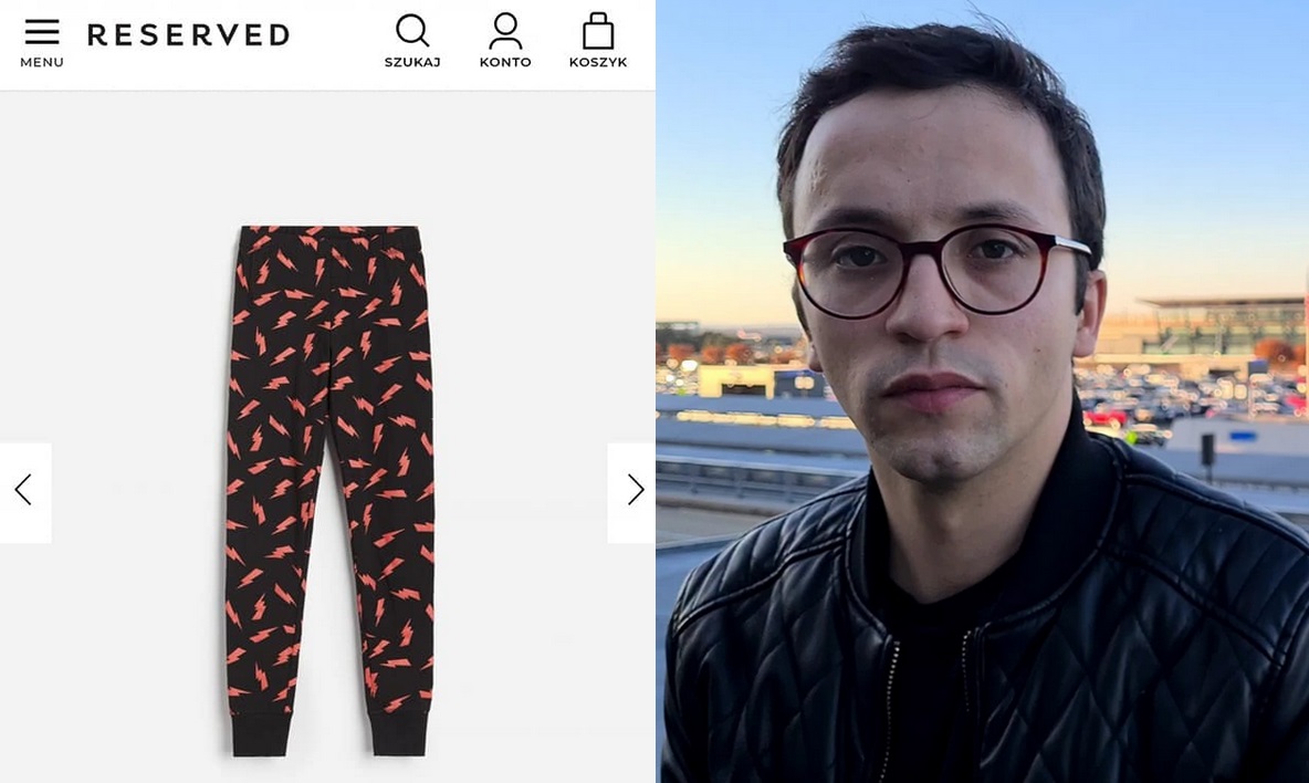 Pereira bojkotuje Reserved za błyskawice na ubraniach