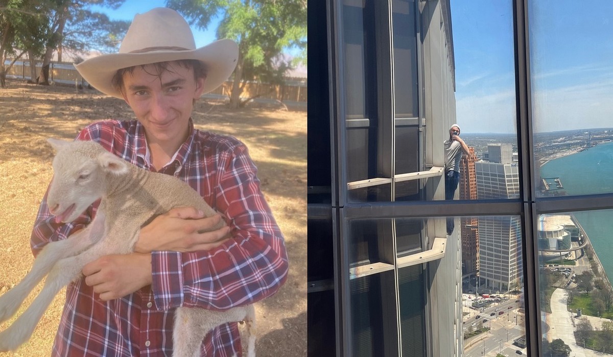 USA: student nazywający sam siebie Pro-Life Spidermanem robi demonstracje antyaborcyjne włażąc na wieżowce