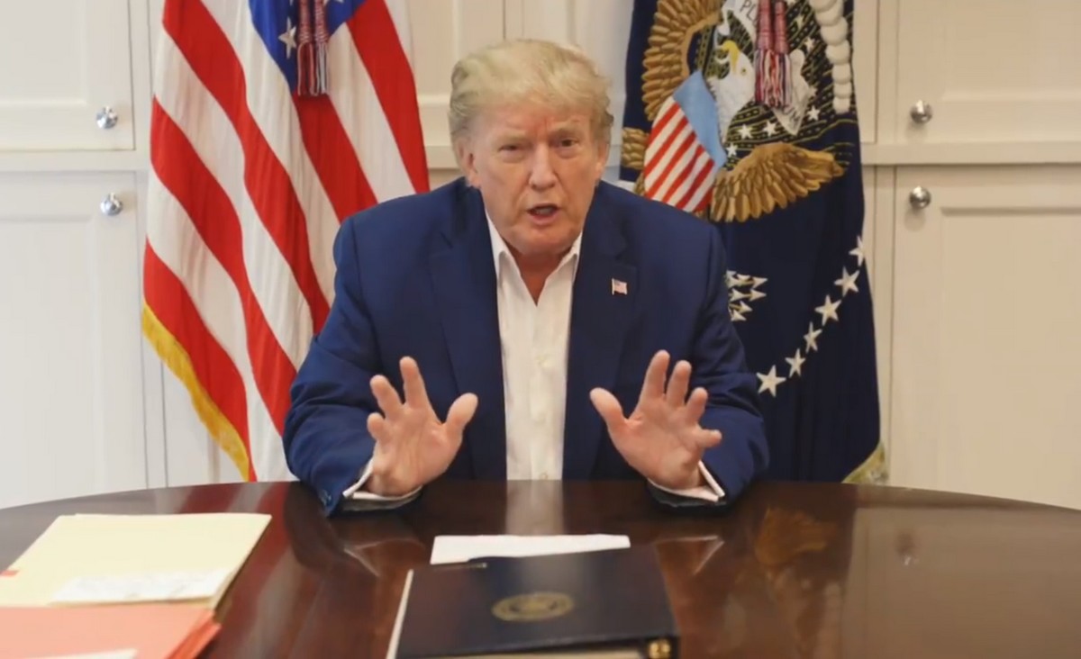 Trump nagrał wideo ze szpitala: czuję się znacznie lepiej