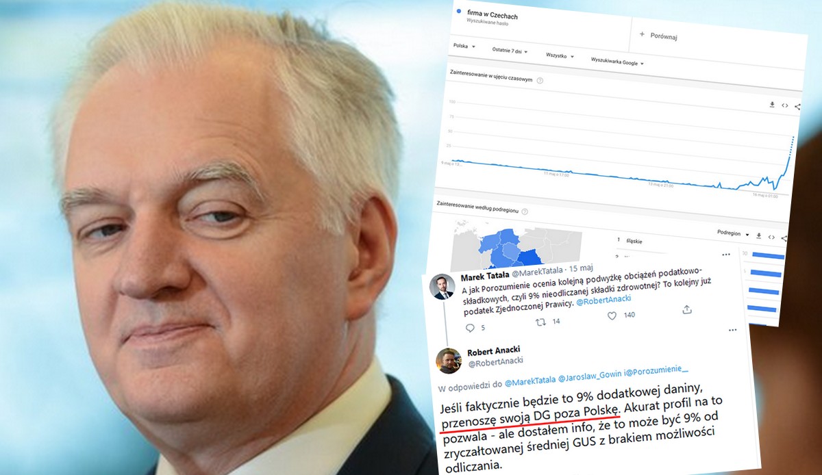 Wiceprezes Porozumienia zapowiada przeniesienie firmy za granicę