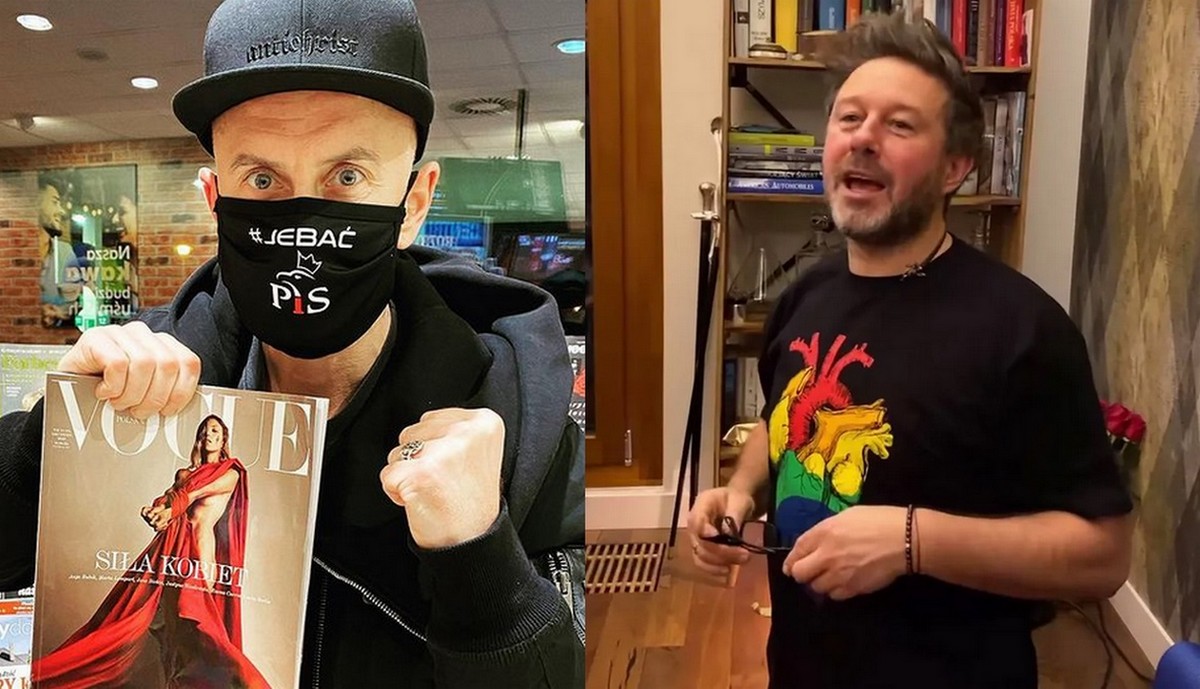 Piasek obchodził urodziny u Nergala: "je**ć biedę, PiS i Konfederację"