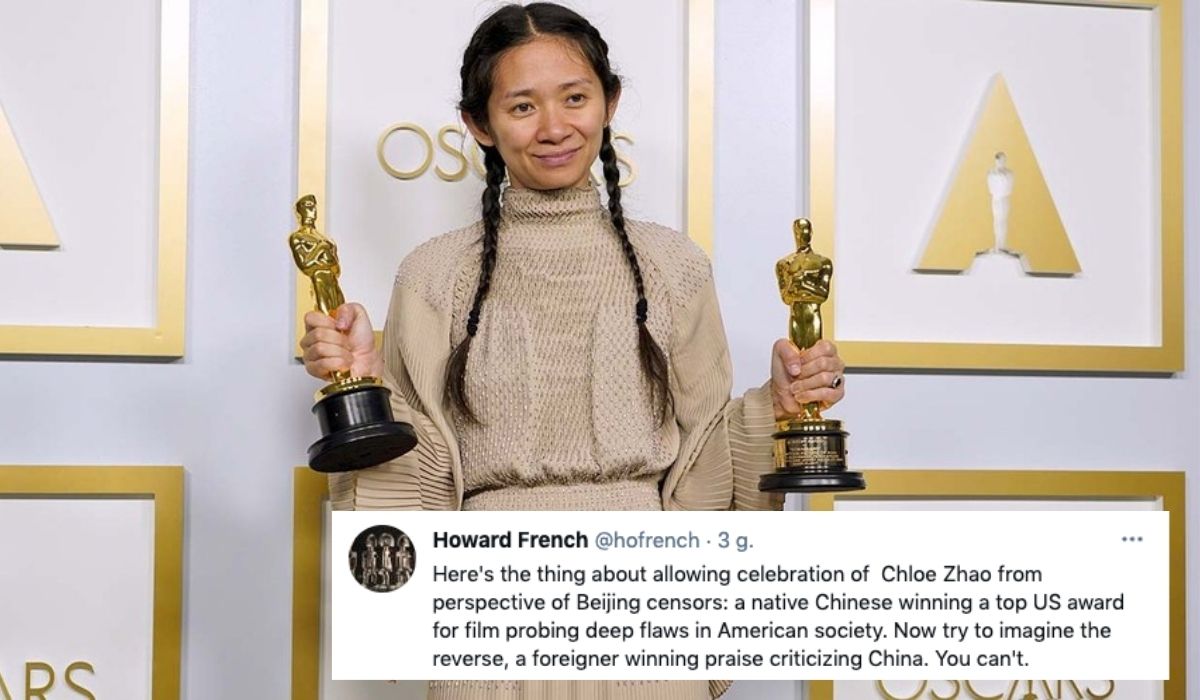 Chiny cenzurują nazwisko Chloé Zhao, pierwszej Azjatki, która dostała Oscara za najlepszą reżyserię