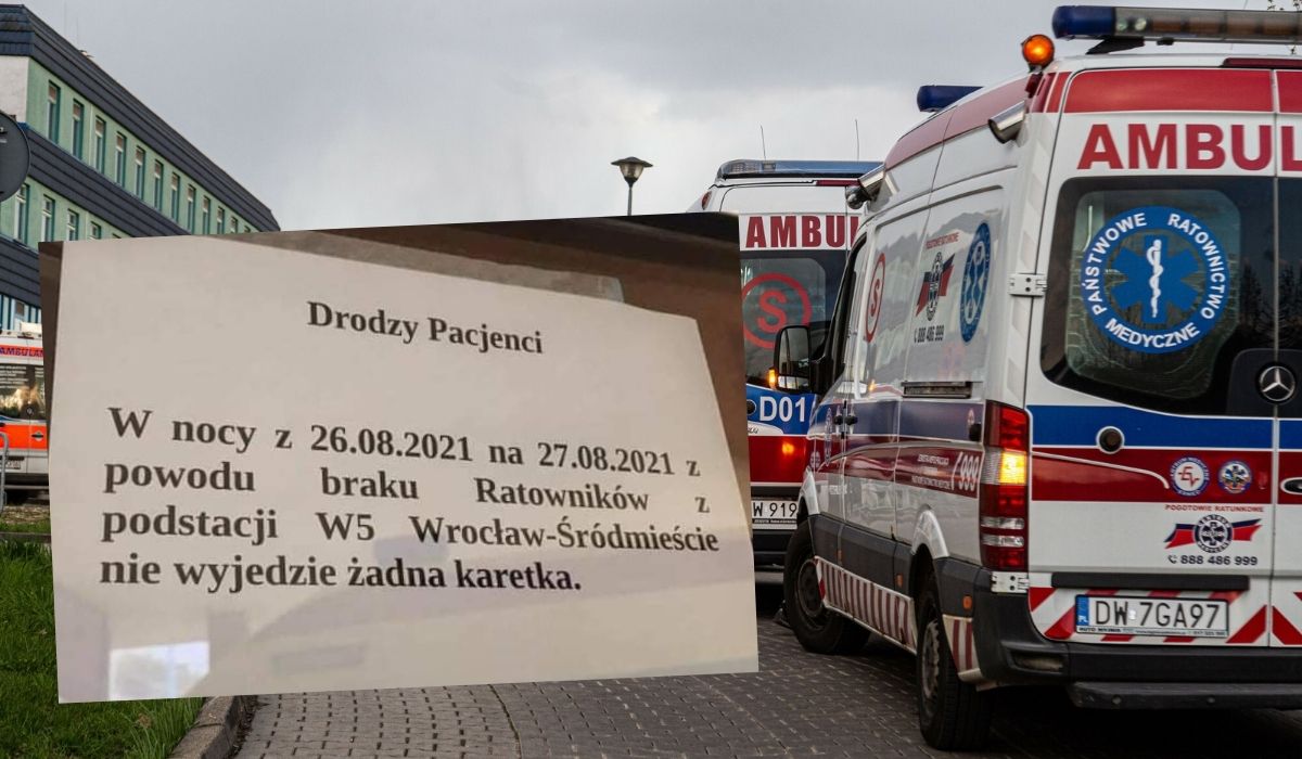 W kolejnych miejscowościach brakuje obsad karetek, ratownicy masowo odchodzą albo "chorują"