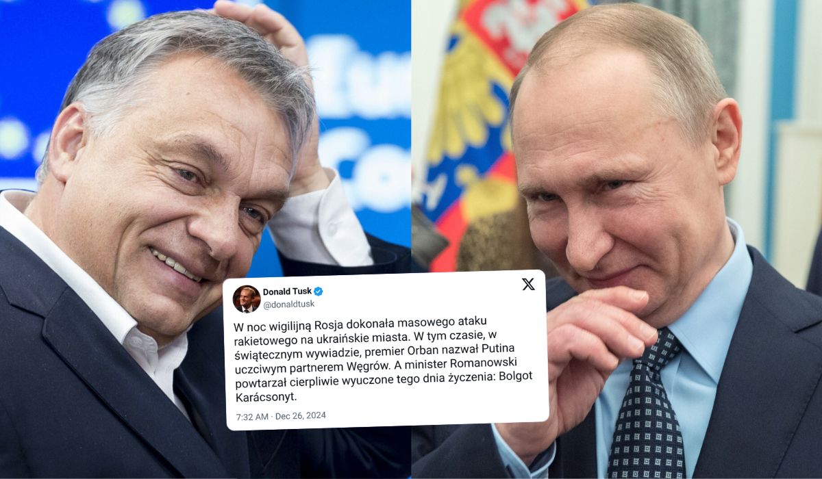 Orban o swoich relacjach: Putin okazał się uczciwym partnerem, Netanjahu dobrym przyjacielem