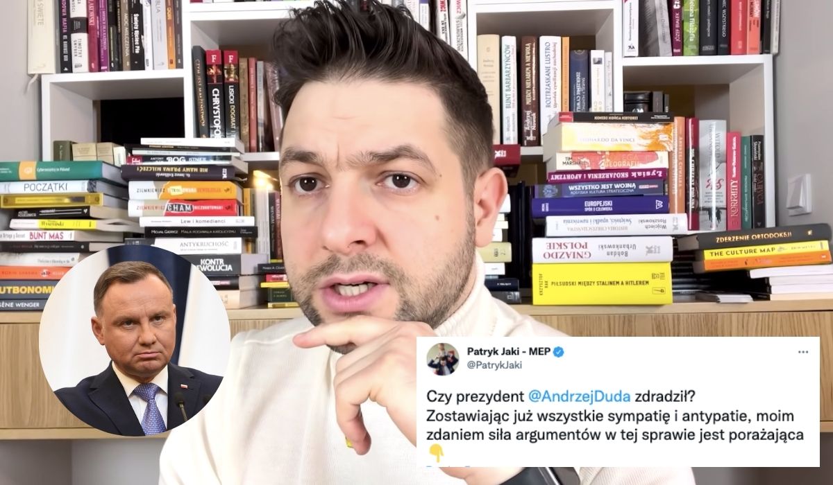 Patryk Jaki żałuje, że głosował na Dudę i uważa, że Duda zdradził. "Siła dowodów jest porażająca"