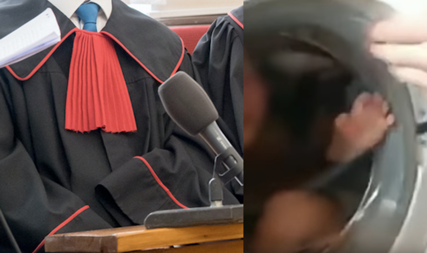 Radom: sąd złagodził wyrok dla niedobystrych panów, którzy dla żartu zamknęli dziecko w pralce