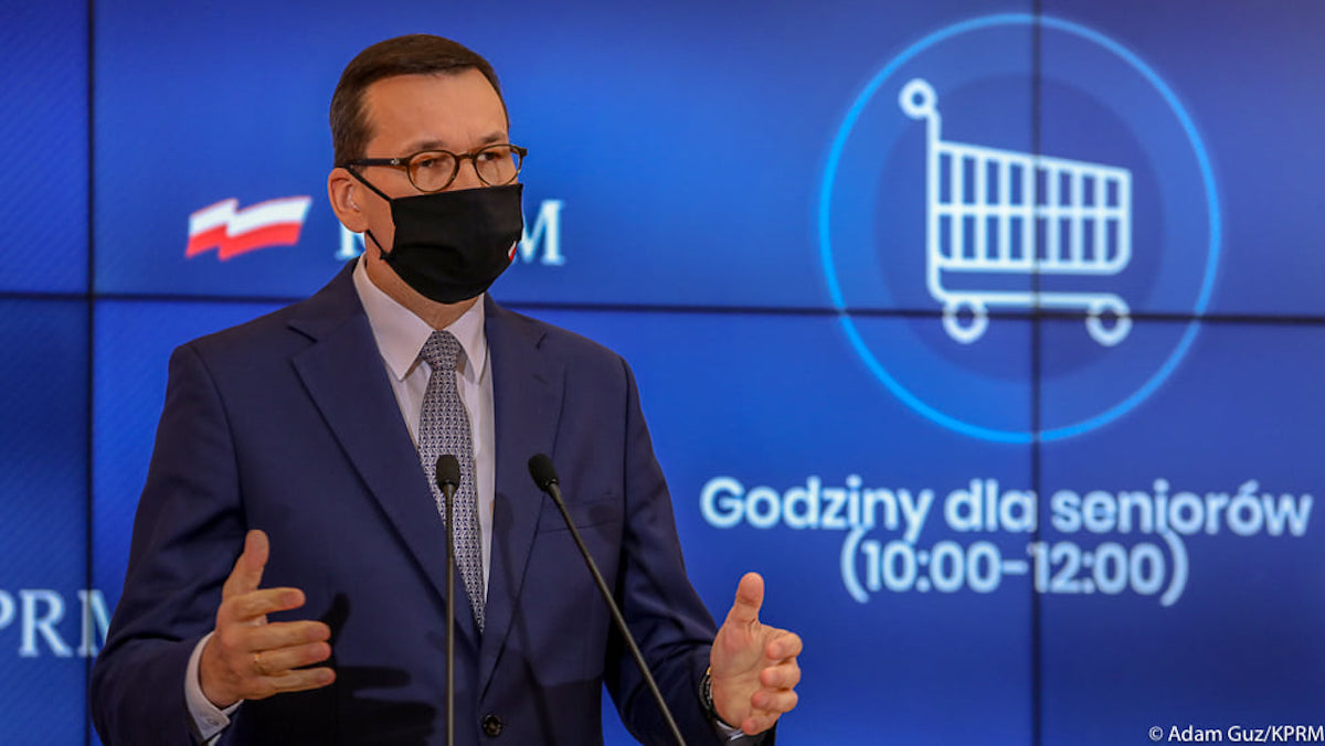 Premier przedstawił nowe wytyczne: wracają "godziny dla seniorów", nie będzie edukacji zdalnej