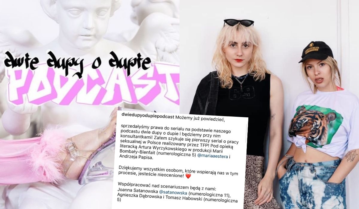 Podcast "Dwie d*py o d*pie" stanie się serialem o pracy se*sualnej, autorki sprzedały prawa