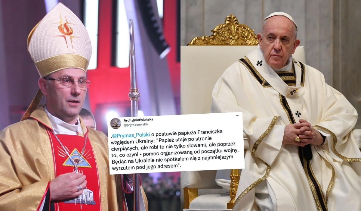 Polscy biskupi po wizycie w Ukrainie tłumaczą "dyplomację" papieża: "jest po stronie tych, którzy cierpią"