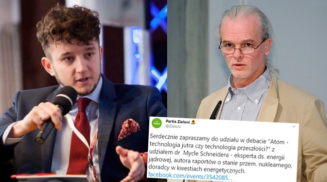 Wiech: partia Zielonych robi spotkanie w Sejmie ze straszeniem energią atomową