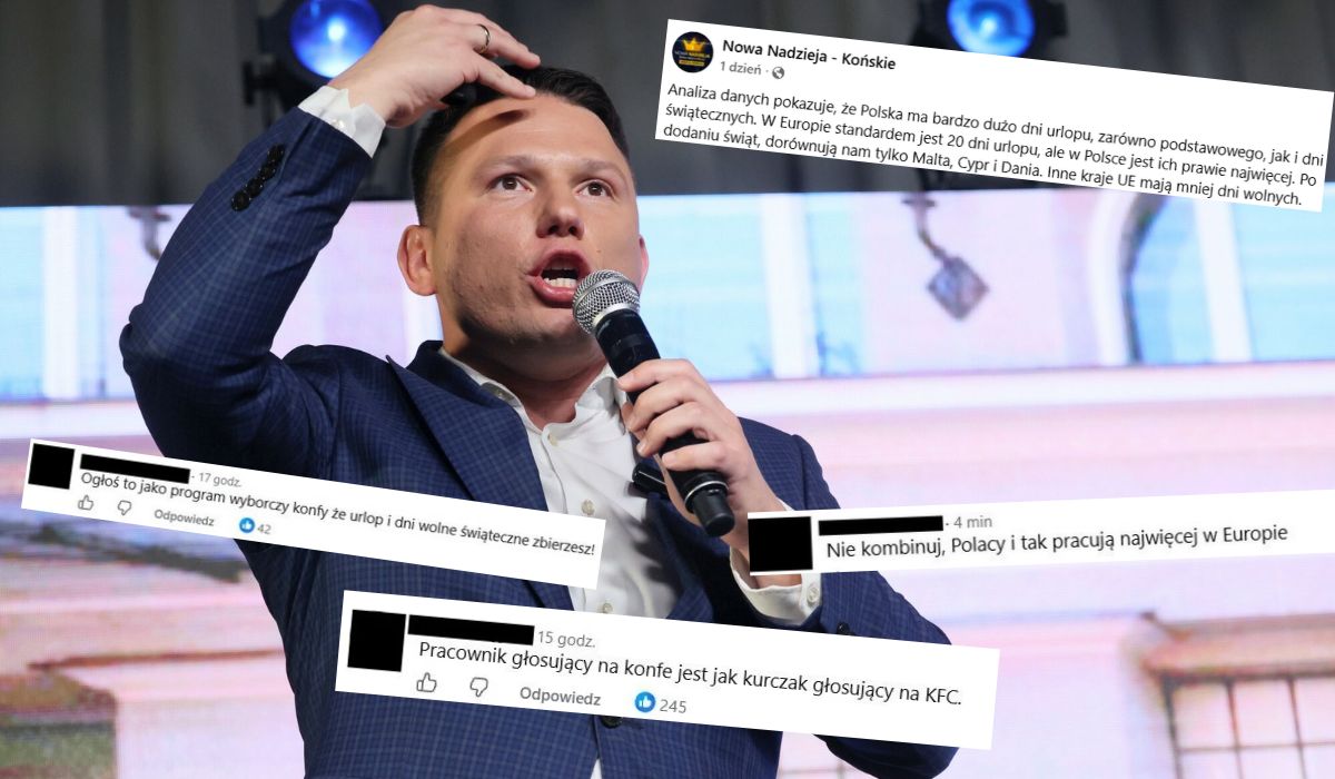 Narzekanie Mentzena, że pracownicy mają prawo do urlopu i L4 spotkało się z masową krytyką