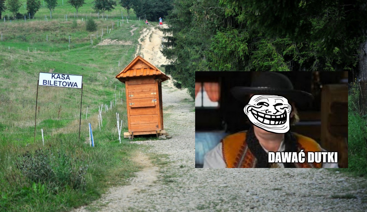 Górale zamknęli ostatni darmowy szlak na Gubałówkę