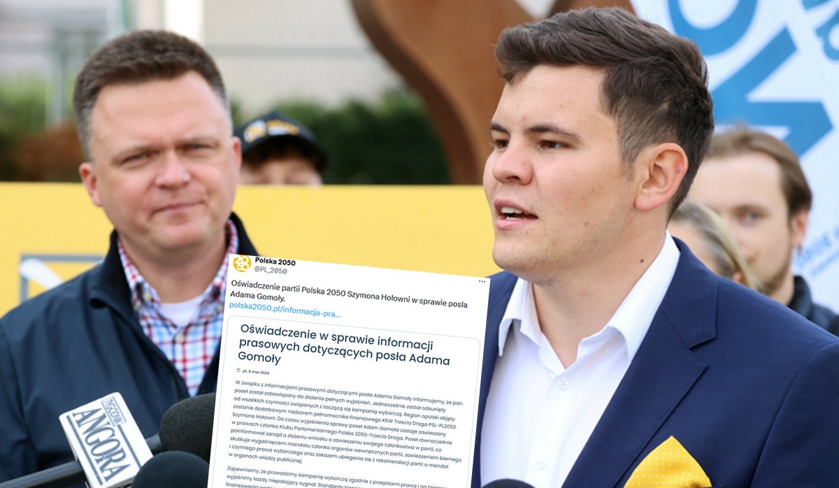 Afera w Polsce 2050: poseł Gomoła miał handlować miejscem na liście wyborczej