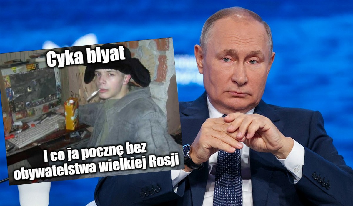 Putin zaproponował zmiany w prawie, tak by pozbawiać obywatelstwa za "fejki" o rosyjskim wojsku