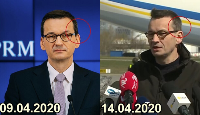 Premier chyba po cichutku był u fryzjera, chyba że go żona obcięła