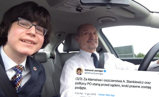 Edmund Janniger zapowiada postawienie polityków PO przed sądem