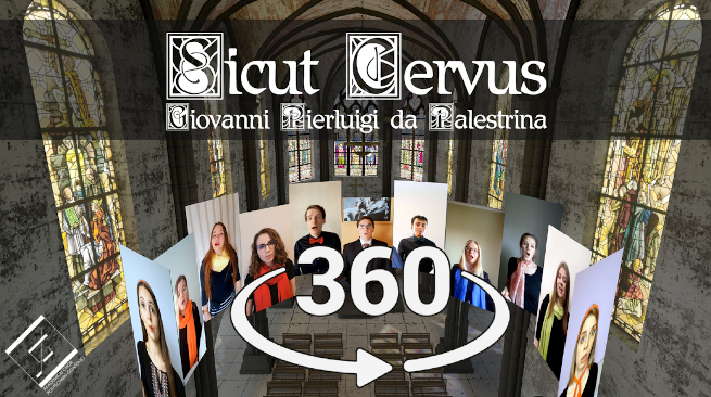 Chór daje koncert na YouTube w nietypowy sposób, bo z 360°