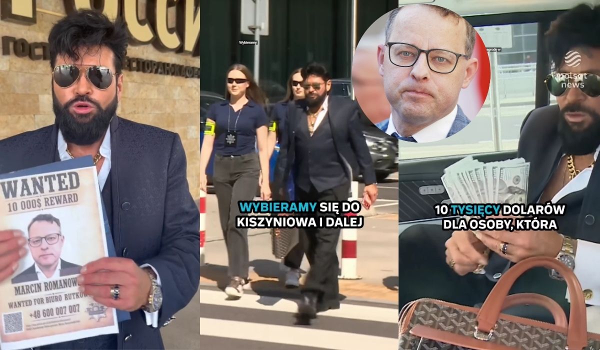 Rutkowski na tropie Romanowskiego, oferuje 10 000 dolarów za pomoc w zatrzymaniu