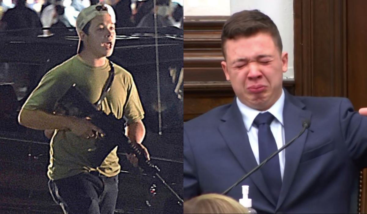 "Strzelec z Kenoshy", który wybrał się na polowanie na Black Lives Matter, popłakał się w sądzie