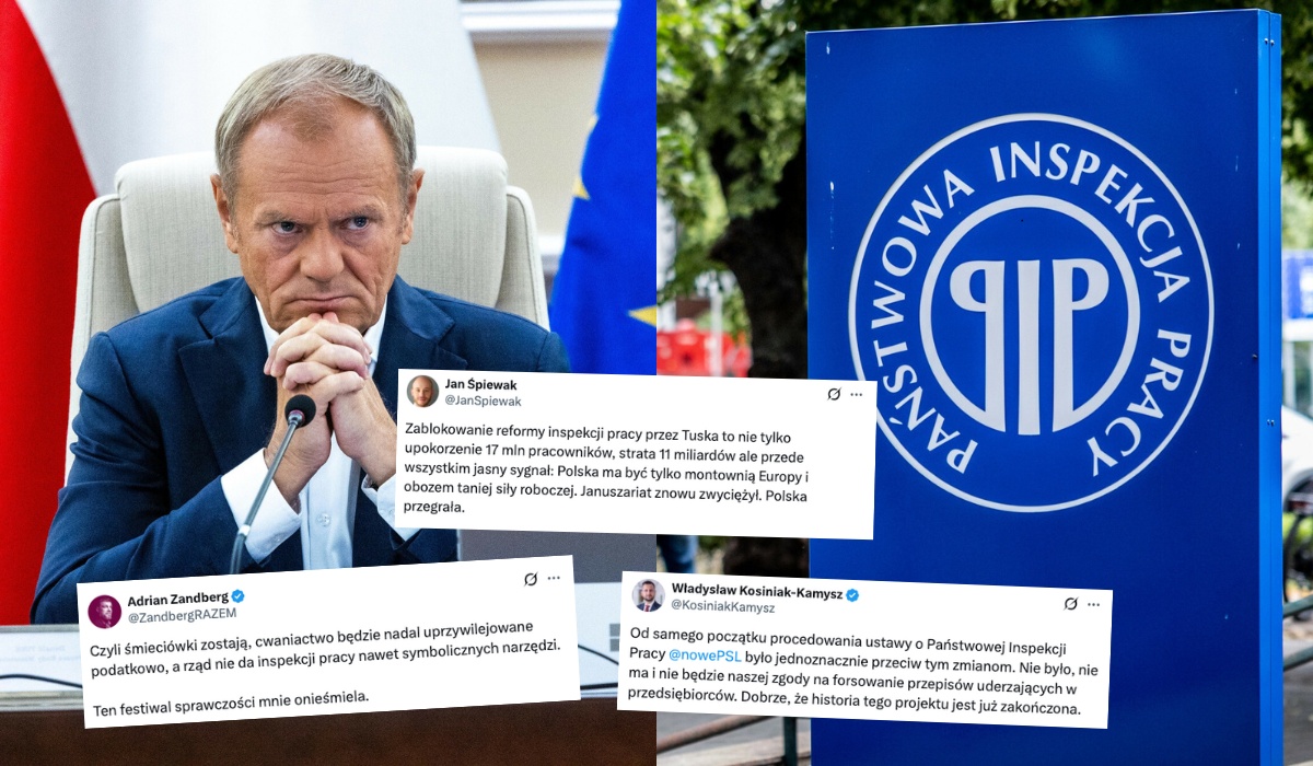 Premier wstrzymał reformę Państwowej Inspekcji Pracy, która miała lepiej chronić pracowników
