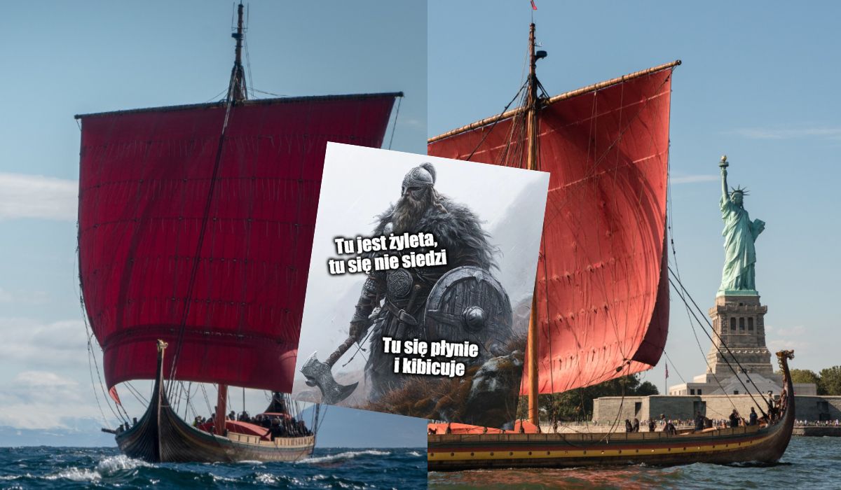 Norwescy kibice mają ambicje przypłynąć na mundial statkiem wikingów