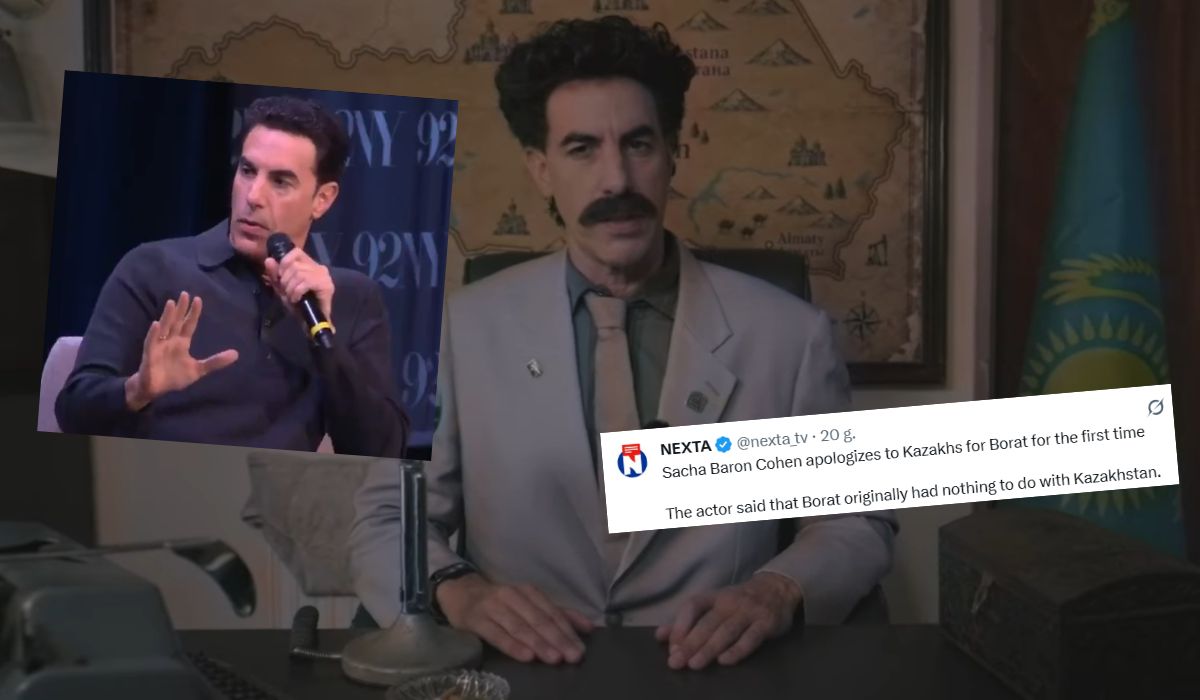 Sacha Baron Cohen przeprosił Kazachów za Borata, wyjaśnił, że padło na nich przypadkowo