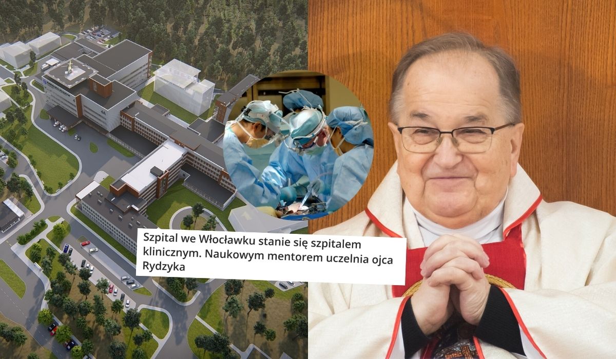 Uczelnia ojca Rydzyka objęła opieką naukową szpital we Włocławku