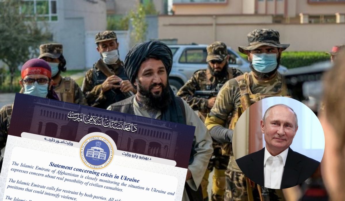 Talibowie zaapelowali o rozwiązanie konfliktu między Rosją a Ukrainą na drodze dialogu