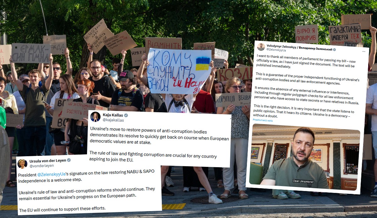 Ukraina: agencje walczące z korupcją w kraju jednak pozostaną niezależne, sukces protestów i nacisku społecznego