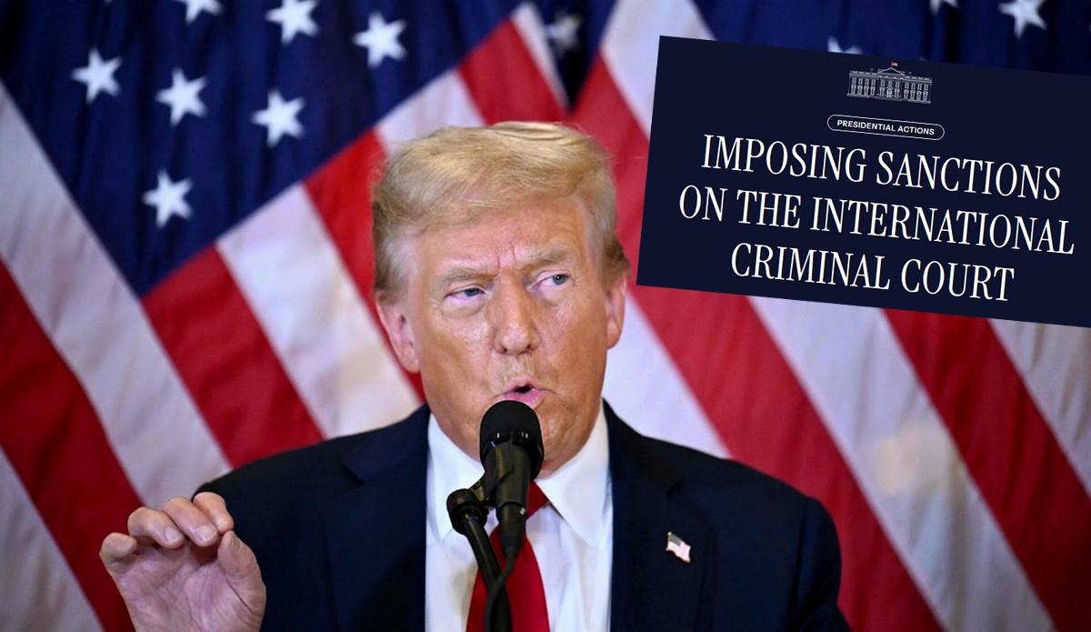 Trump nałożył sankcje na Międzynarodowy Trybunał Karny za "atakowanie USA i sojuszników"