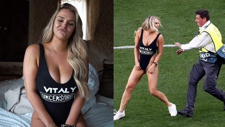 Instagram usunął konto dziewczyny, która przerwała finał Ligi Mistrzów