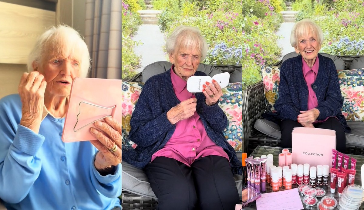 103-latka została najstarszą influencerką na TikToku, pokazuje jak zrobić make-up