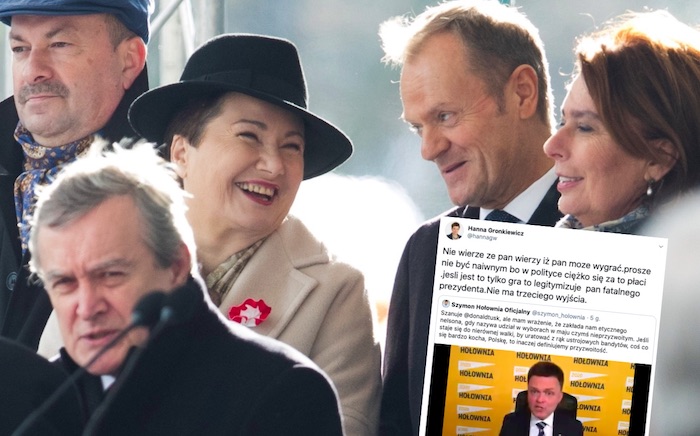 Gronkiewicz-Waltz do Hołowni: nie wierzę, że pan wierzy, iż pan może wygrać