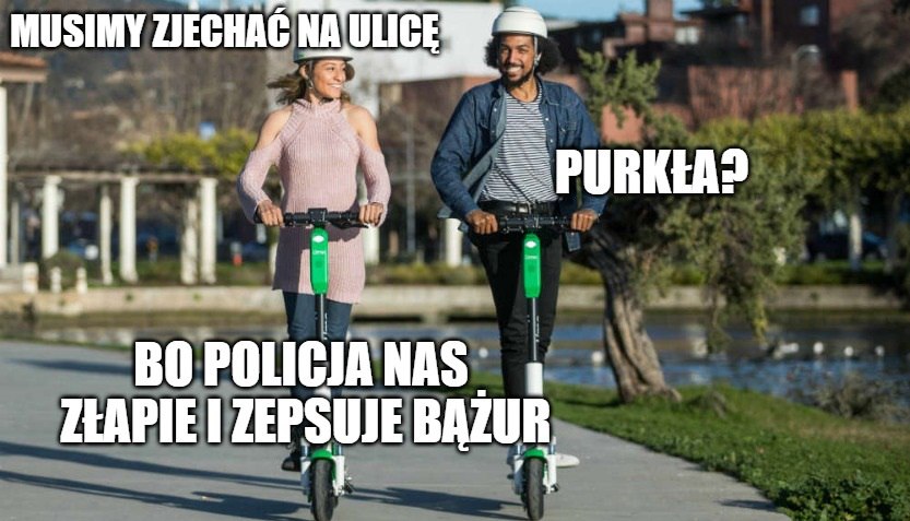 Francja: elektryczne hulajnogi nie mogą jeździć po chodnikach