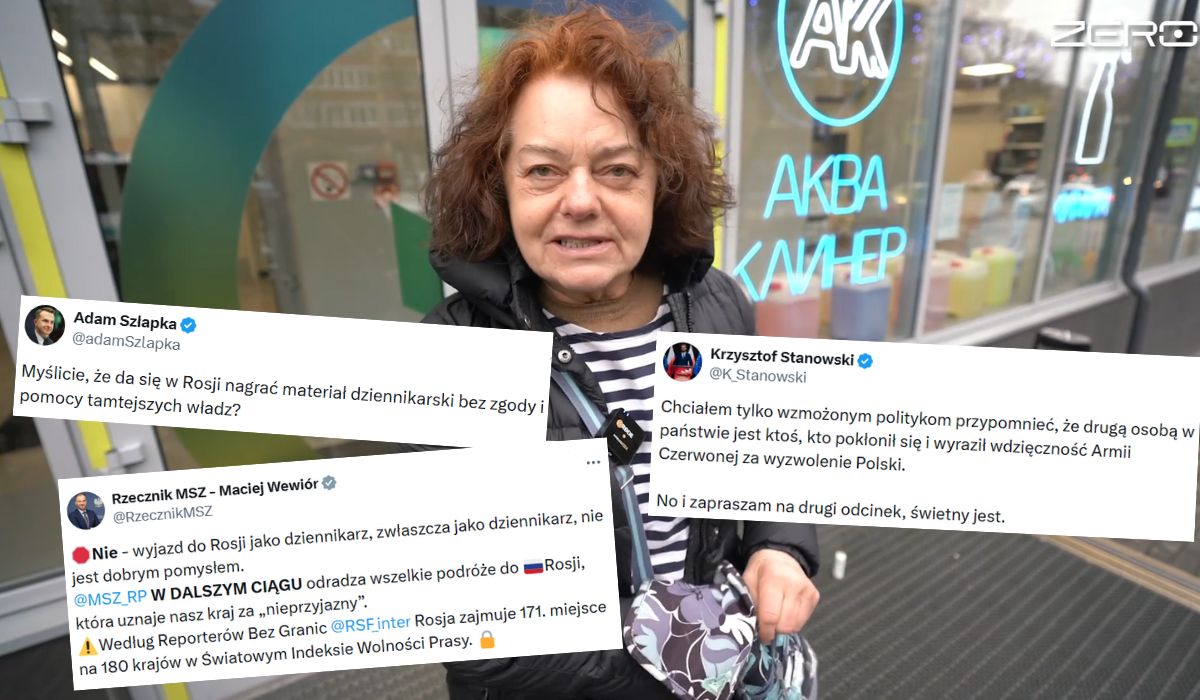 Ministerstwo reaguje na program Kanału Zero i przypomina, że Rosja to wrogi kraj